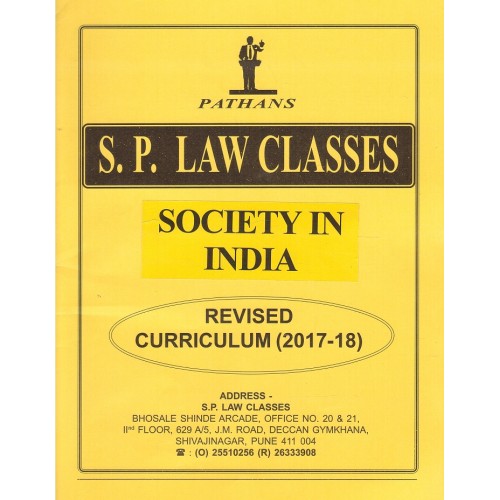 S. P. Law Classes Society in India for BA. LL.B (SP Notes New Syllabus) by Prof. A. U. Pathan
